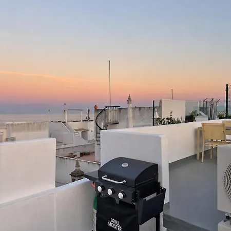Casa Palma, Rooftop View, 3 Min Walk To The Semesterbostad